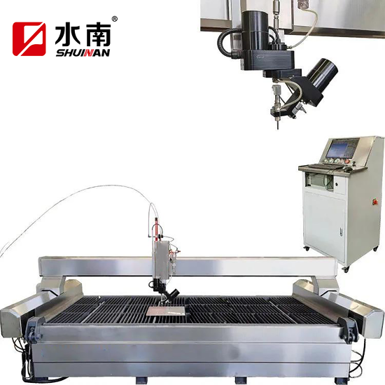5 Axis CNC  Water Jet Cutting Machine