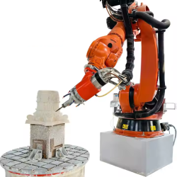 Marble Stone Carving Engrave 7 Axis Robot Arm CNC 3d Sculpture Engraving