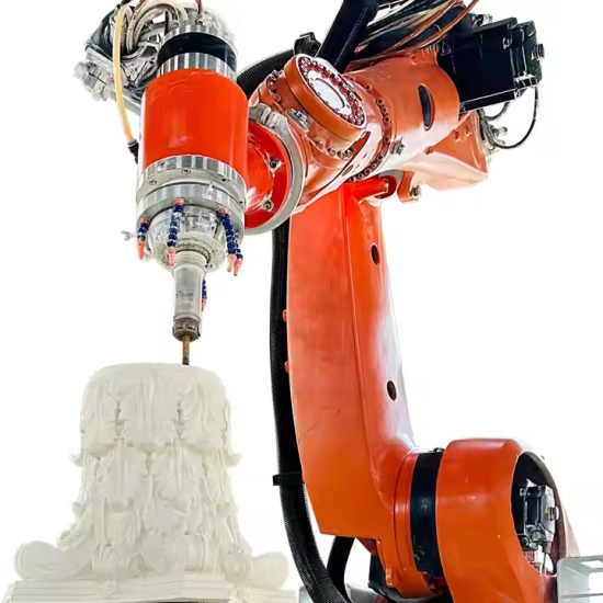 Marble Stone Carving Engrave 7 Axis Robot Arm CNC 3d Sculpture Engraving