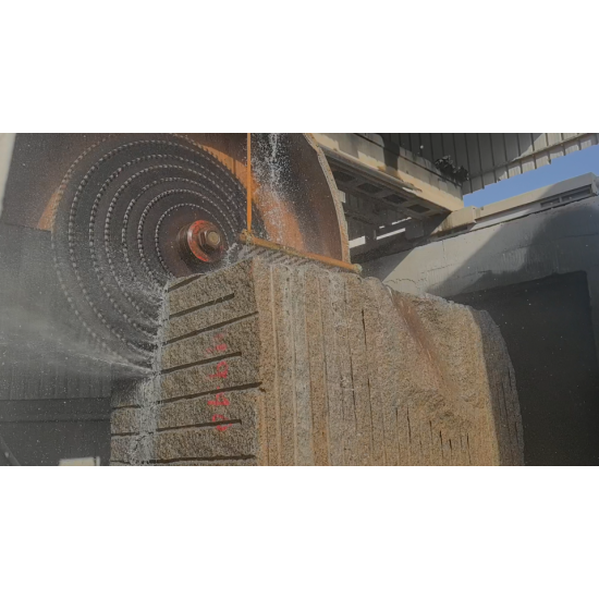 ShuiNan Multi-Blade Bridge Stone Cutting Machine QQJ-2200/2500