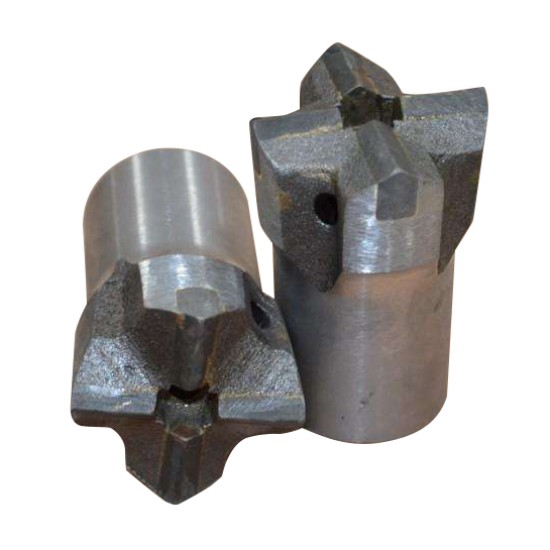 Cross drill bit