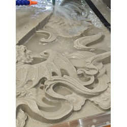 Pendulum engraving machine