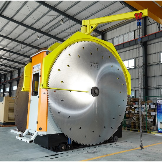 Double-Blade Mine/Sonte/Marble Mining Machine (Gear Box Type) - YZK-1360/1900