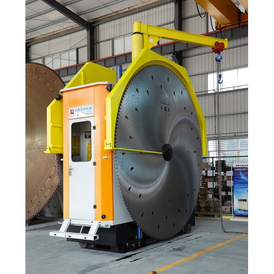 Double-Blade Mine/Sonte/Marble Mining Machine (Gear Box Type) - YZK-1360/1900