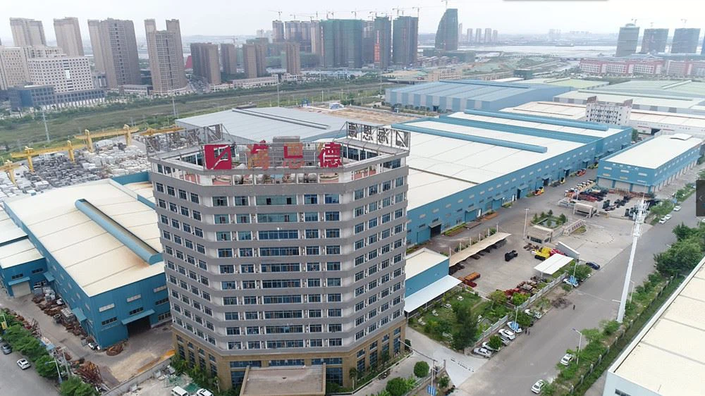 Aerial view of Shuinan Machinery stone machinery manufacturing factory