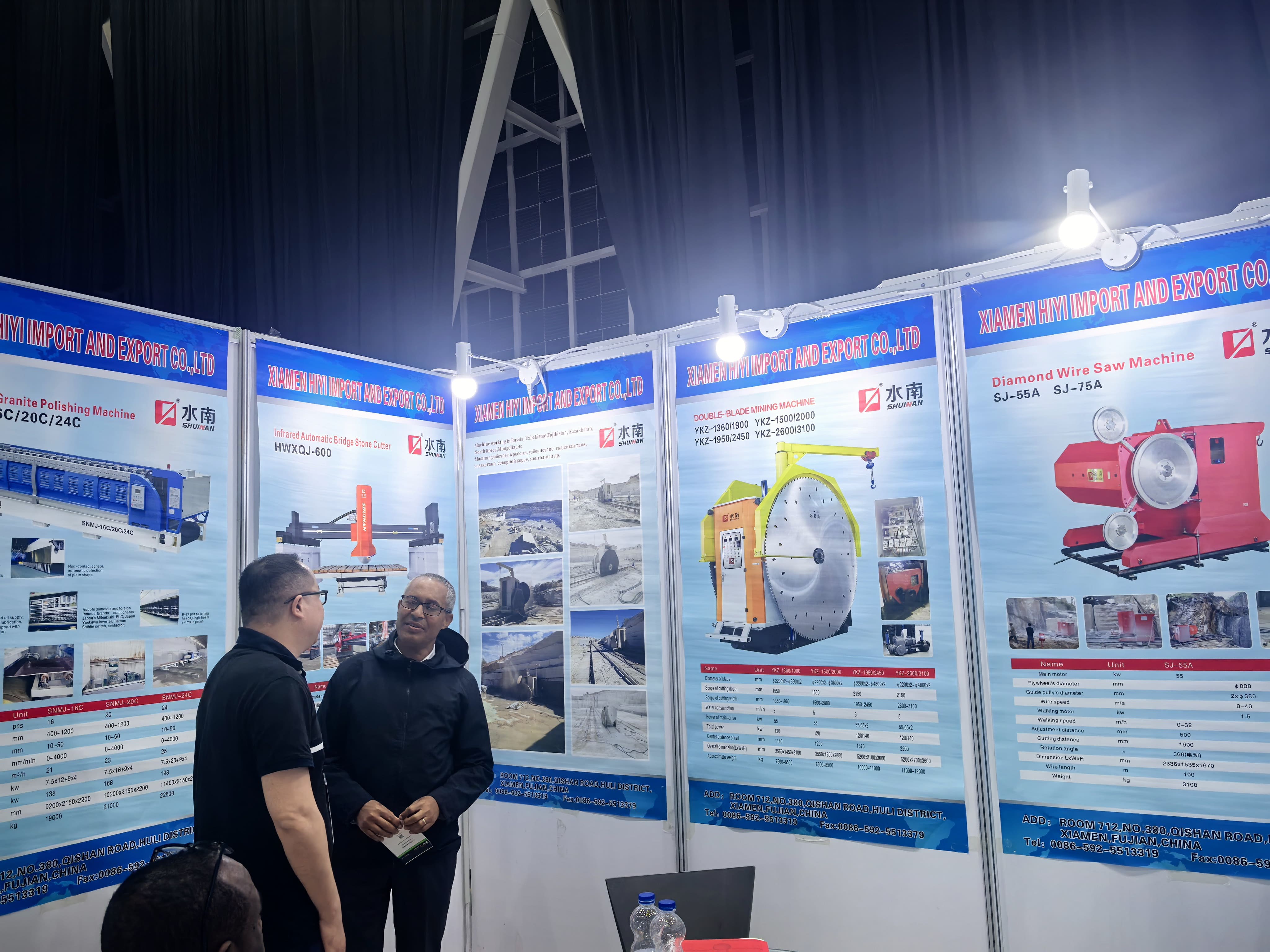 Shuinan Machinery Team with Customers at Big 5 Construct Ethiopia 2026