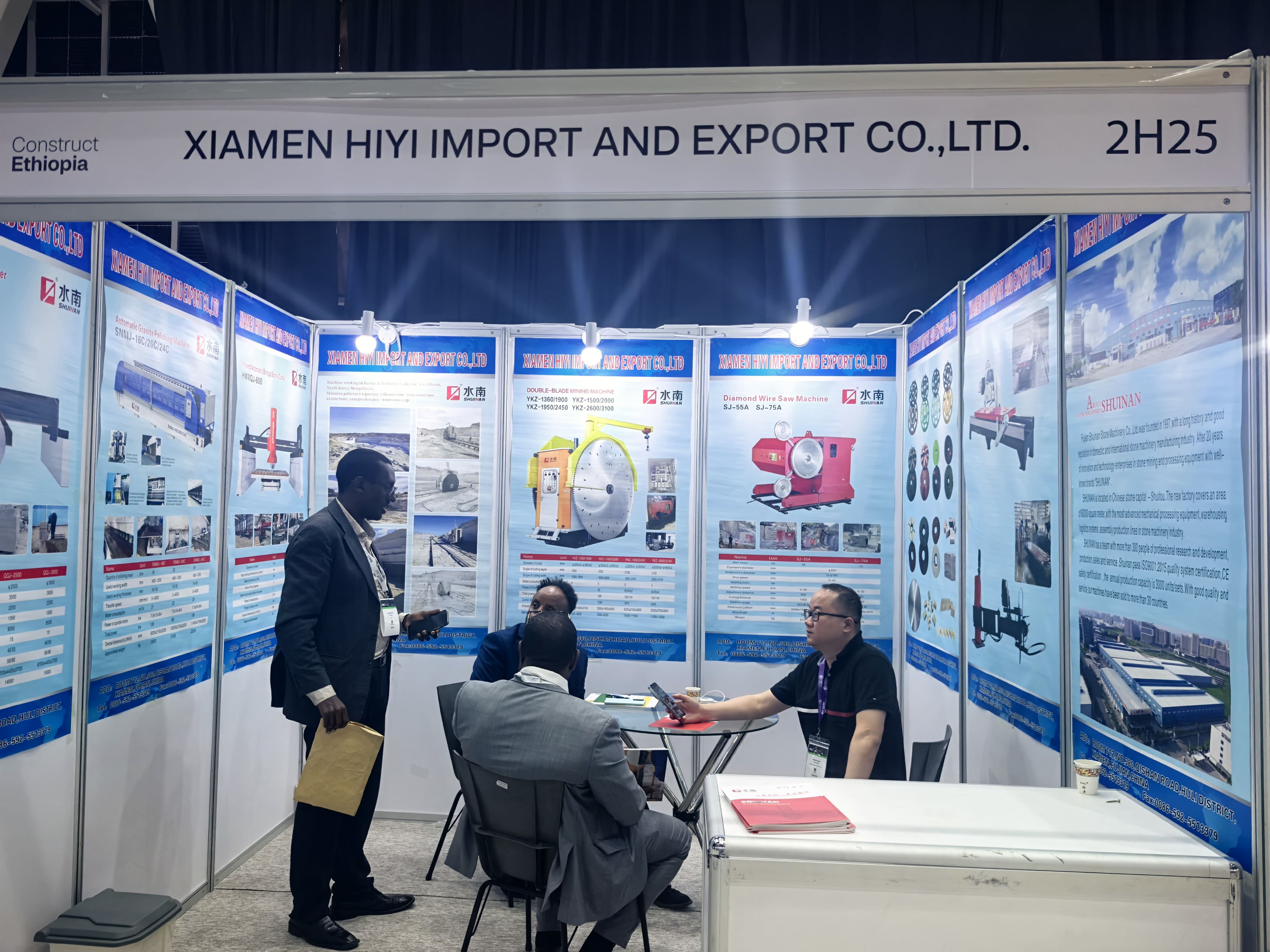 Shuinan Machinery Team with Customers at Big 5 Construct Ethiopia 2026